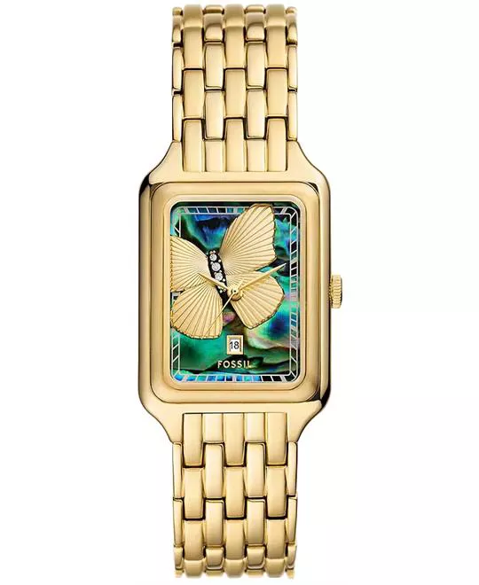 Fossil Raquel Three-Hand Date Stainless Steel Watch 26mm