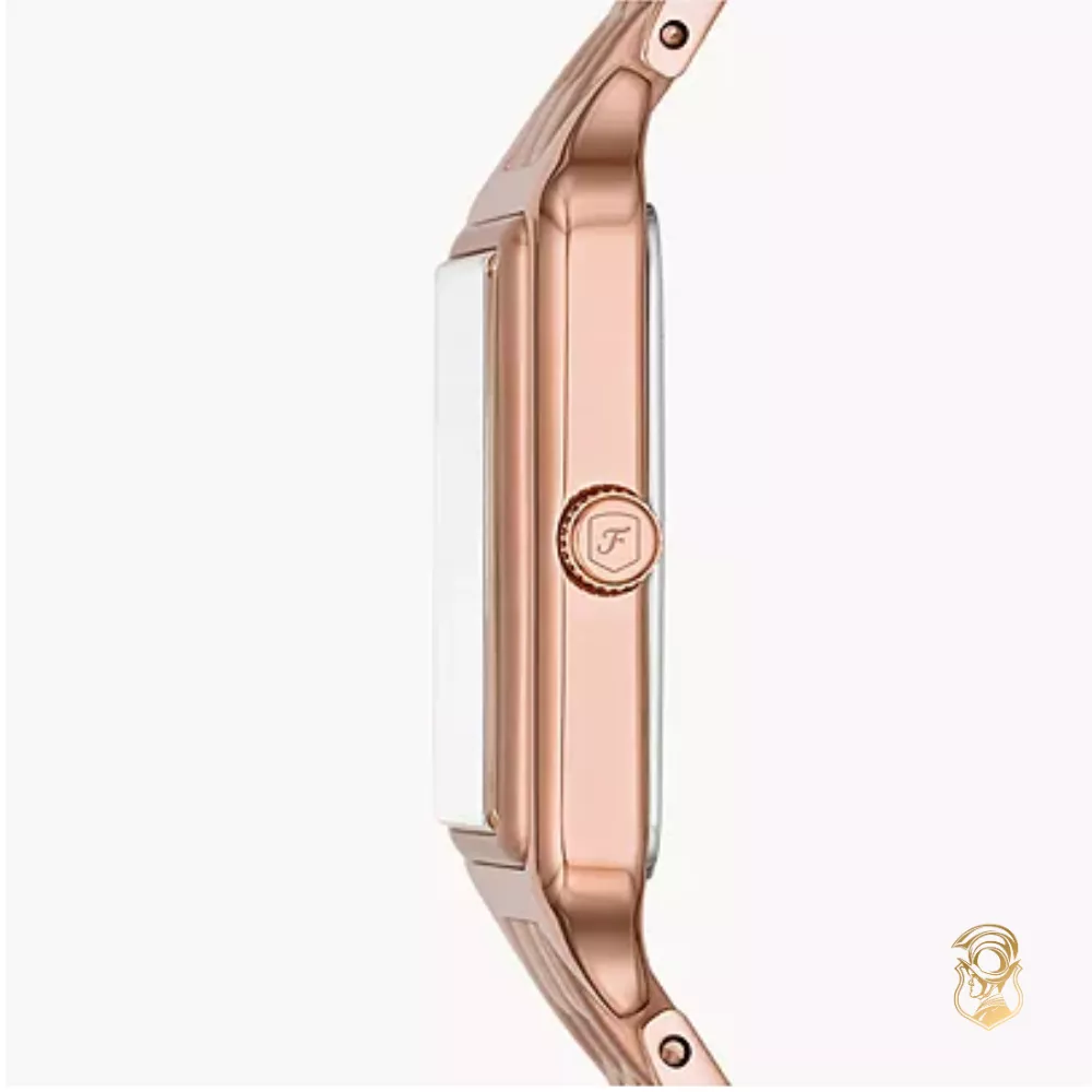 Fossil Raquel  Rose Gold Date Watch 23mm