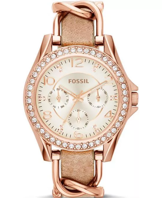 Fossil Riley Multi-Function Sand Watch 38mm