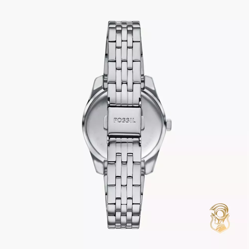 Fossil Scarlette Three-Hand Date Stainless Steel Watch 33mm