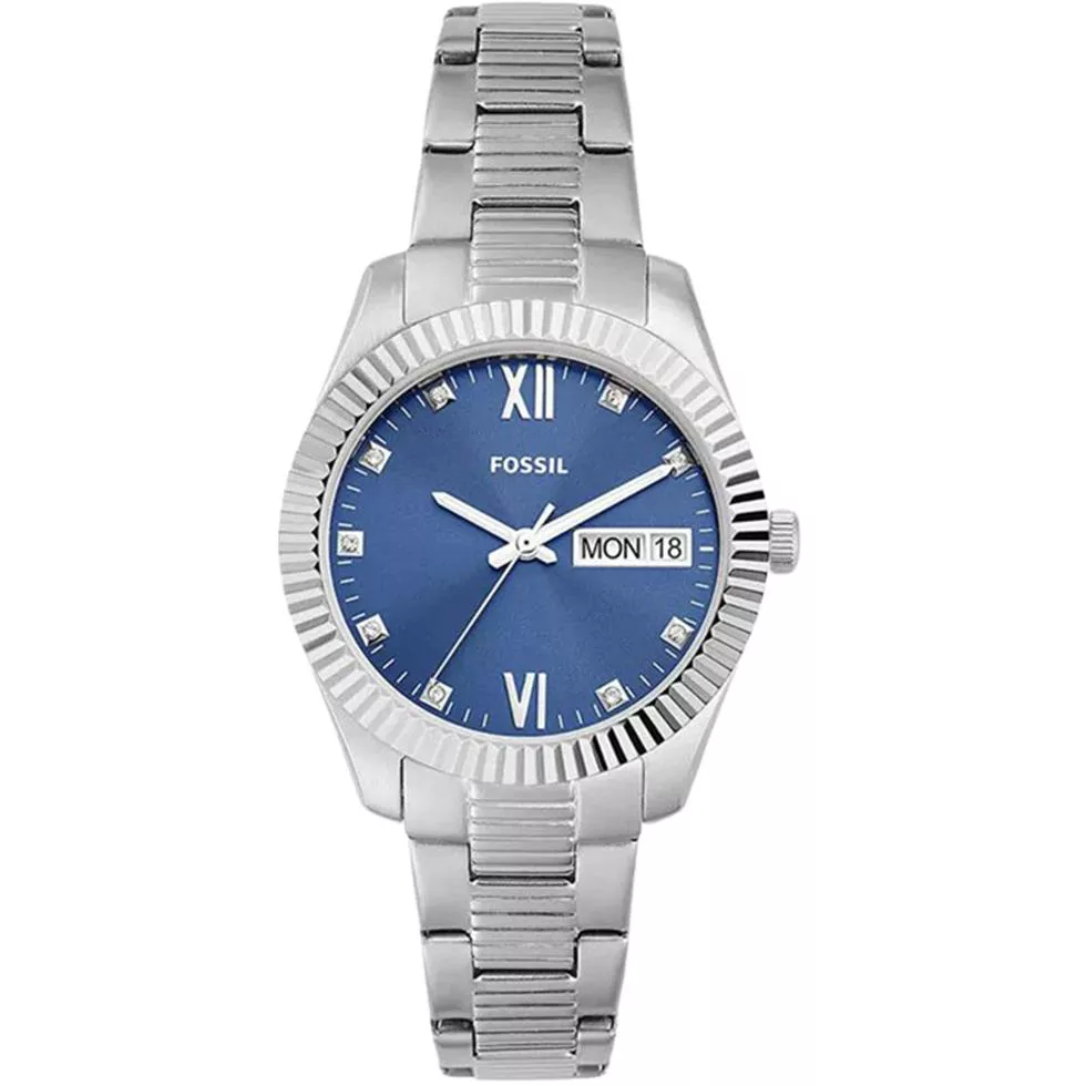 Fossil Scarlette Three-Hand Day-Date Watch 32MM
