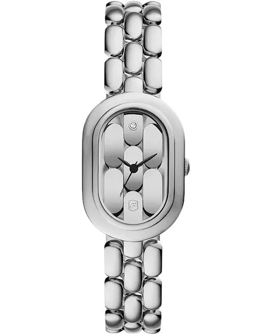 Fossil Sloan Three-Hand Stainless Steel Watch 24mm