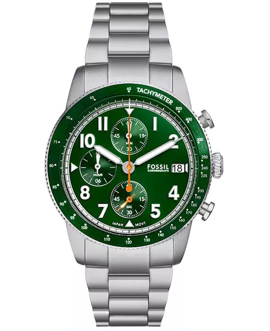 Fossil Sport Tourer Chronograph Stainless Steel Watch 42mm