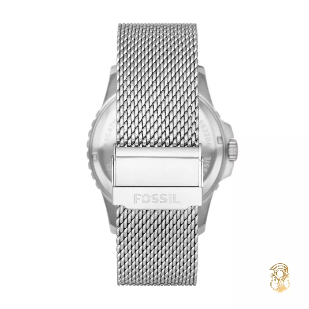 Fossil Stainless Steel Mesh Watch 42mm