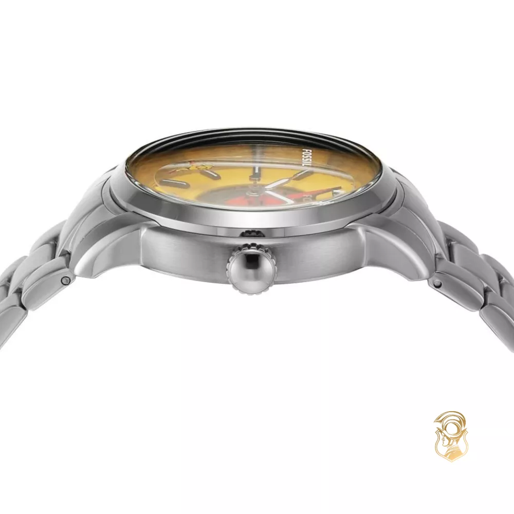 Fossil The Reverse-Flash™ Three-Hand Stainless Steel Watch 40mm