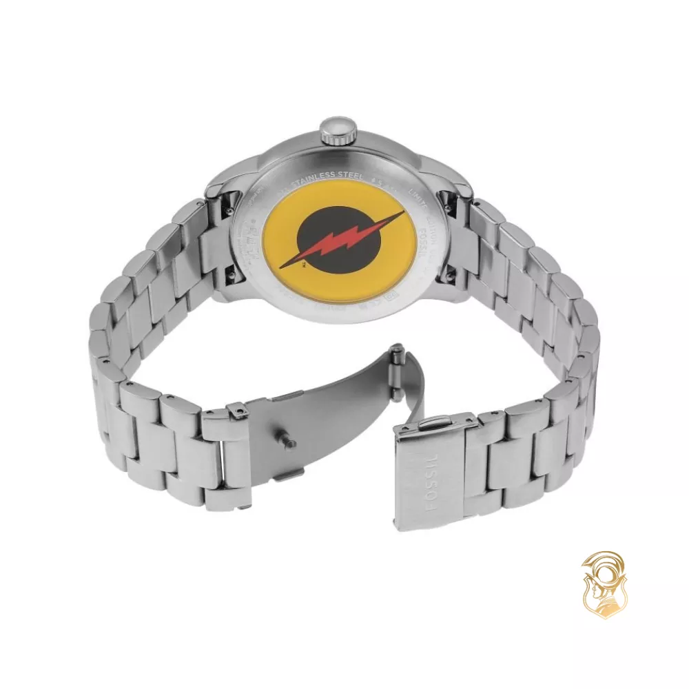 Fossil The Reverse-Flash™ Three-Hand Stainless Steel Watch 40mm