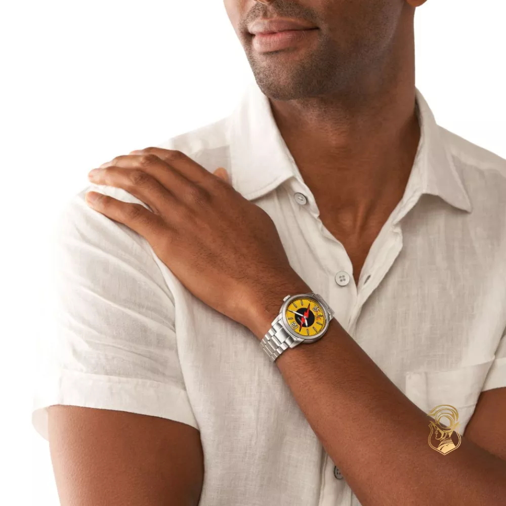 Fossil The Reverse-Flash™ Three-Hand Stainless Steel Watch 40mm