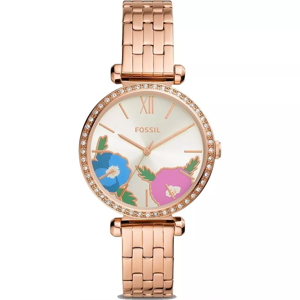 Fossil Tillie Three-Hand Rose Gold-Tone Watch 36MM