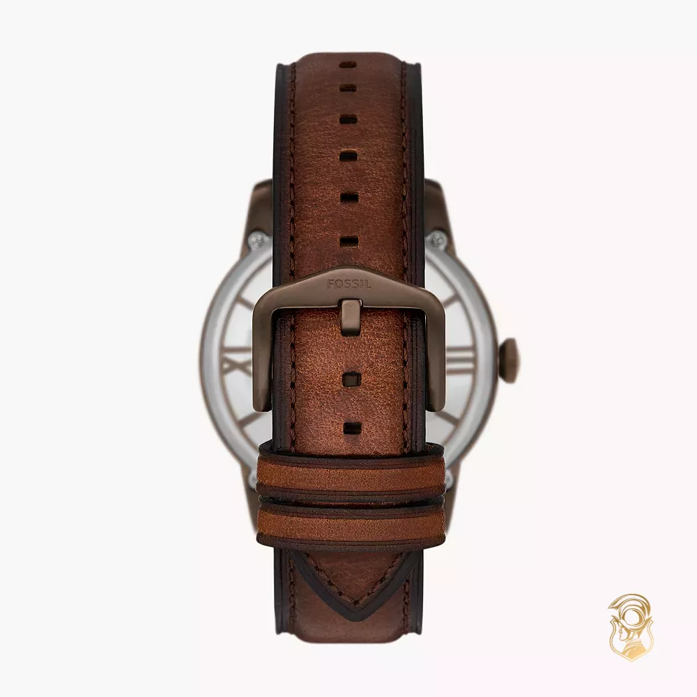 Fossil Townsman Automatic Brown Eco Watch 44mm