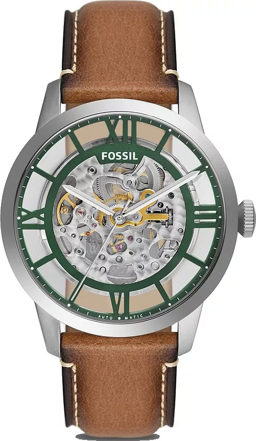 MSP: 102862 Fossil Townsman Automatic Tan LiteHide™ Watch 44MM 7,100,000