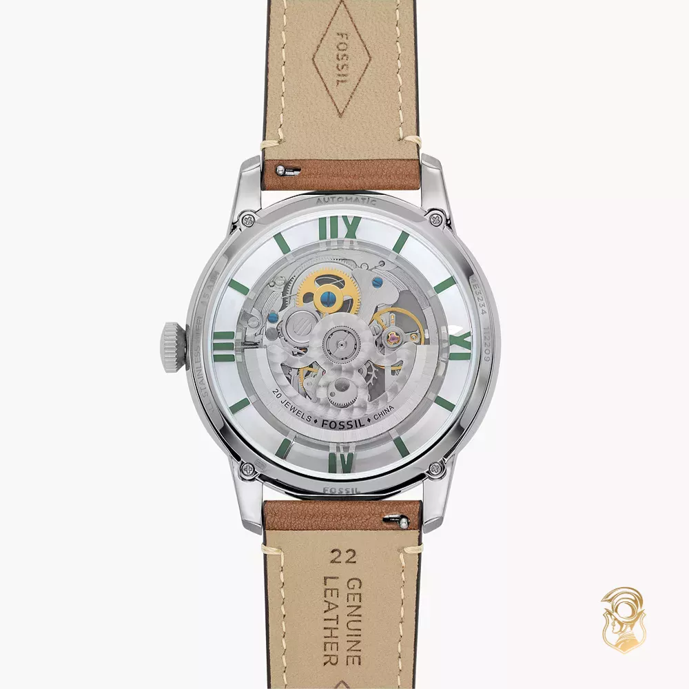 Fossil Townsman Automatic Tan LiteHide™ Watch 44MM