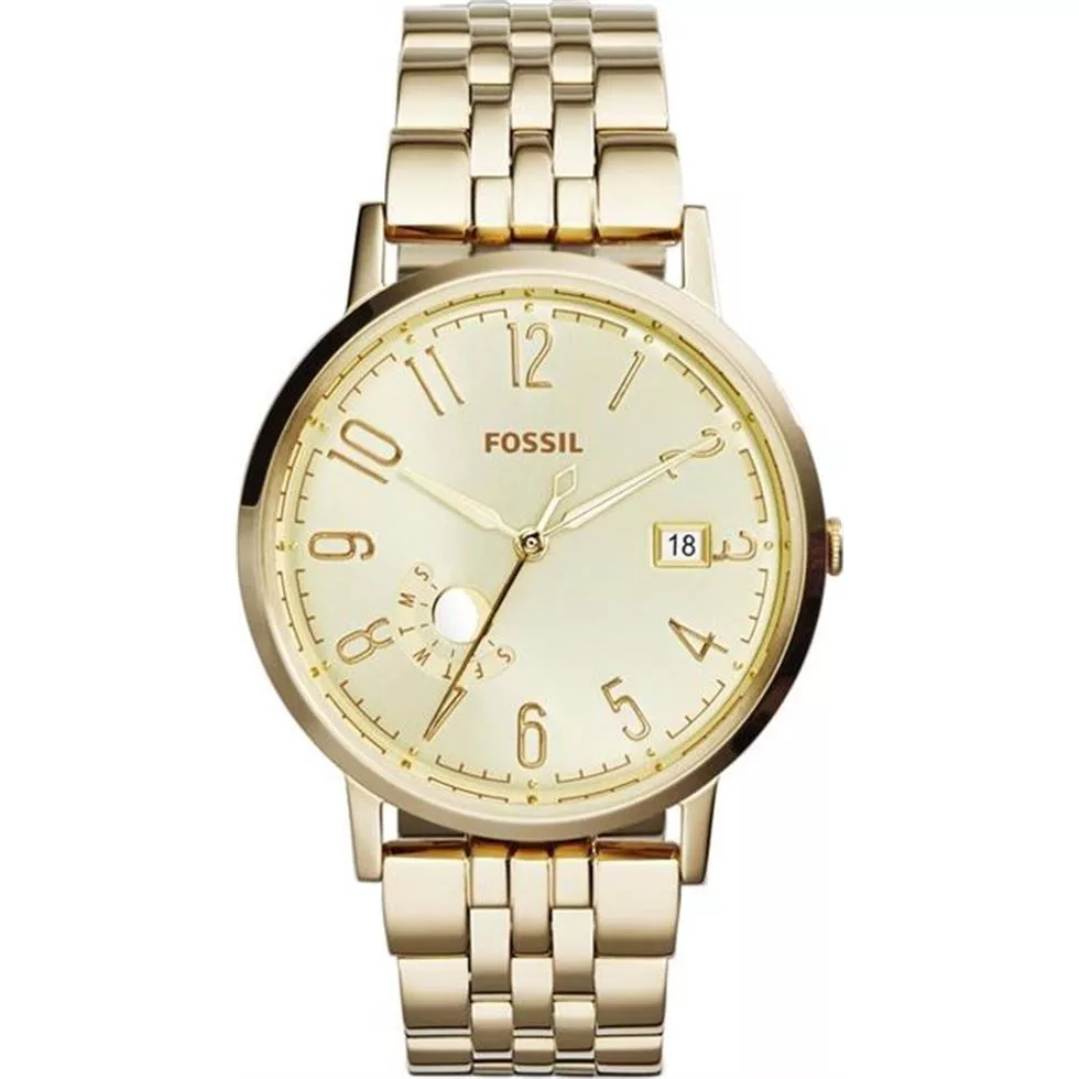Fossil Vintage Muse Champagne Watch 40mm