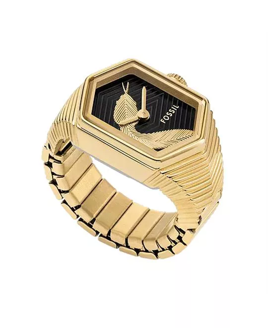 Fossil Watch Ring Celebrate the Year of the Snake 15mm