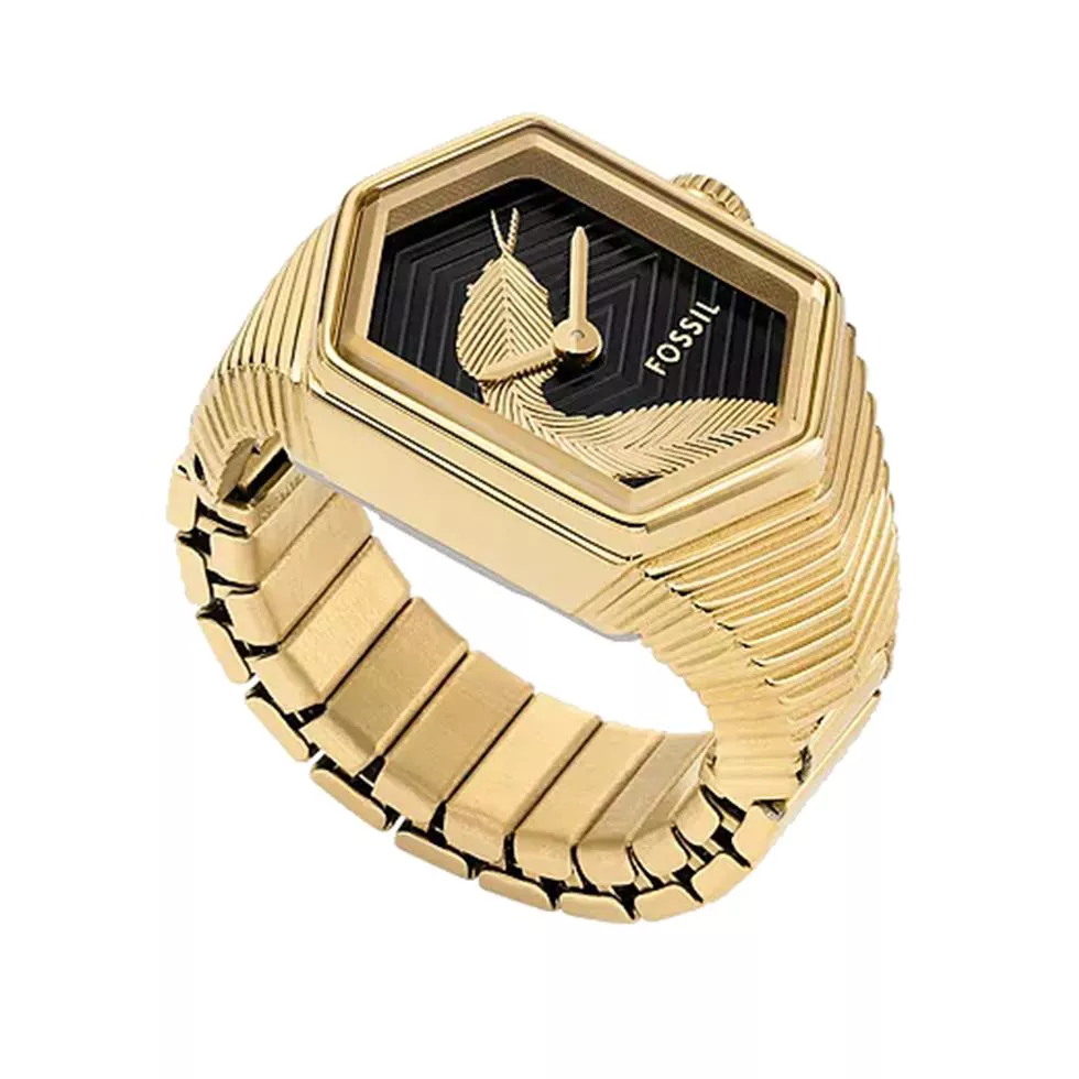 Fossil Watch Ring Celebrate the Year of the Snake 15mm