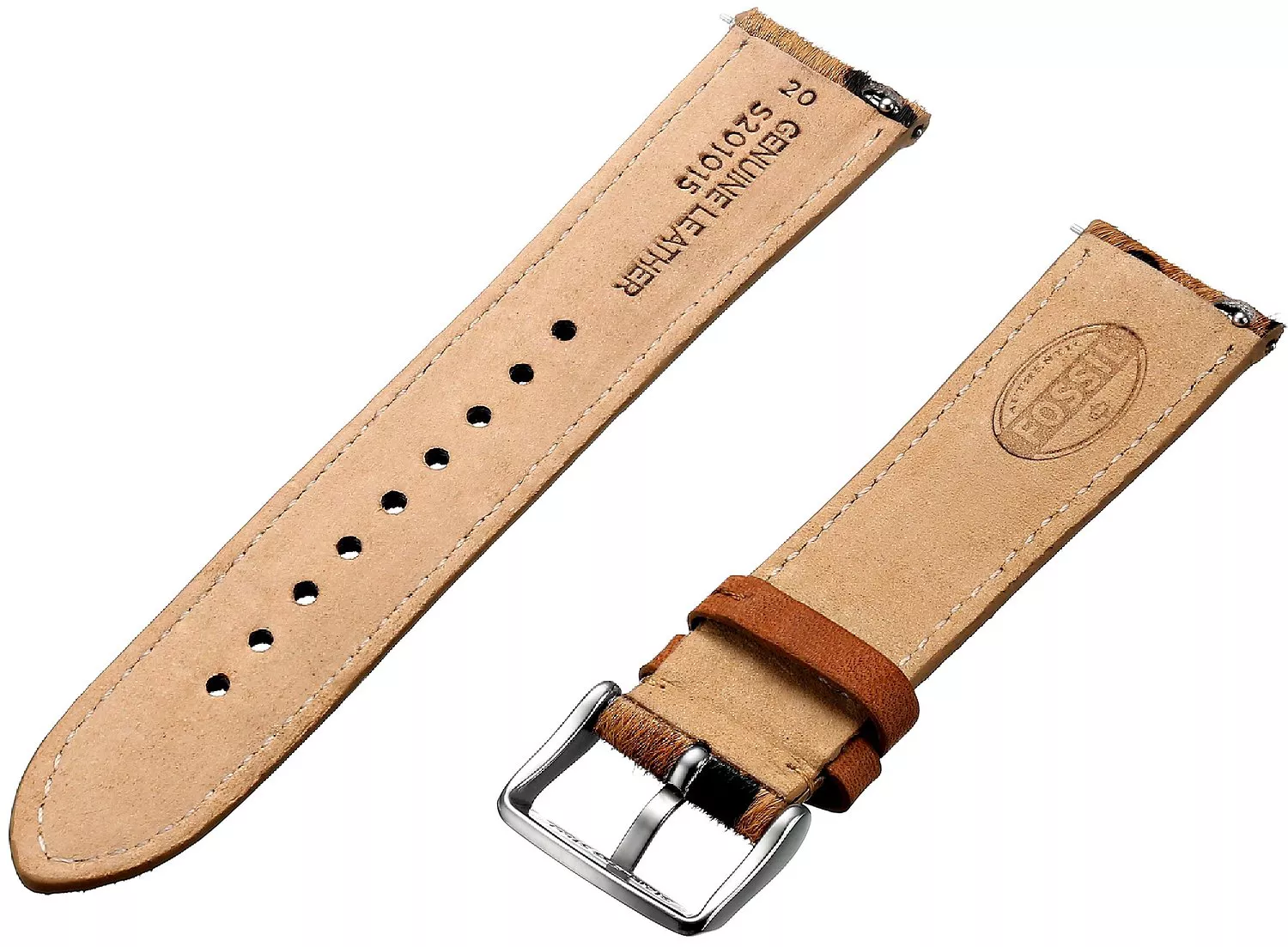 Fossil Women's Leather Watch Strap 20mm 