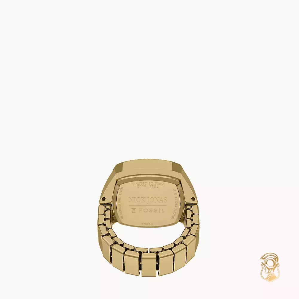 Fossil x Nick Jonas Machine Luxe Ring Watch 18.5mm