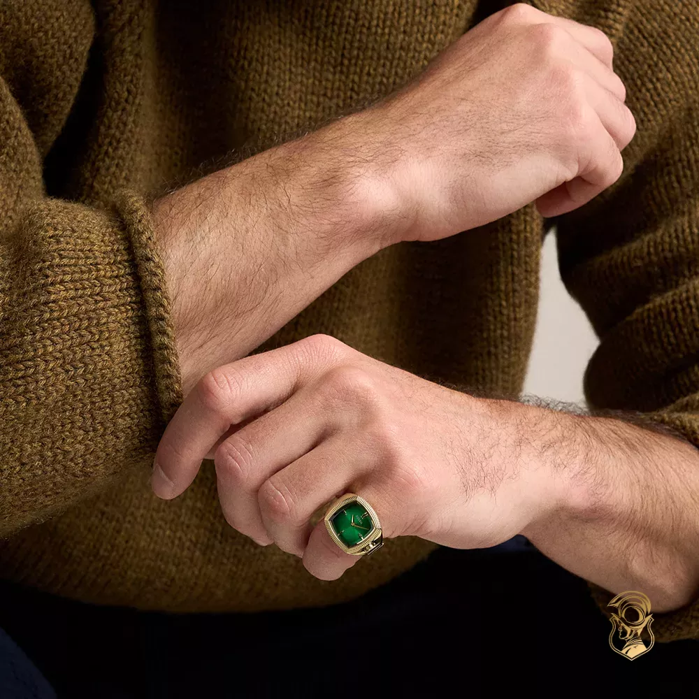 Fossil x Nick Jonas Machine Luxe Ring Watch 18.5mm
