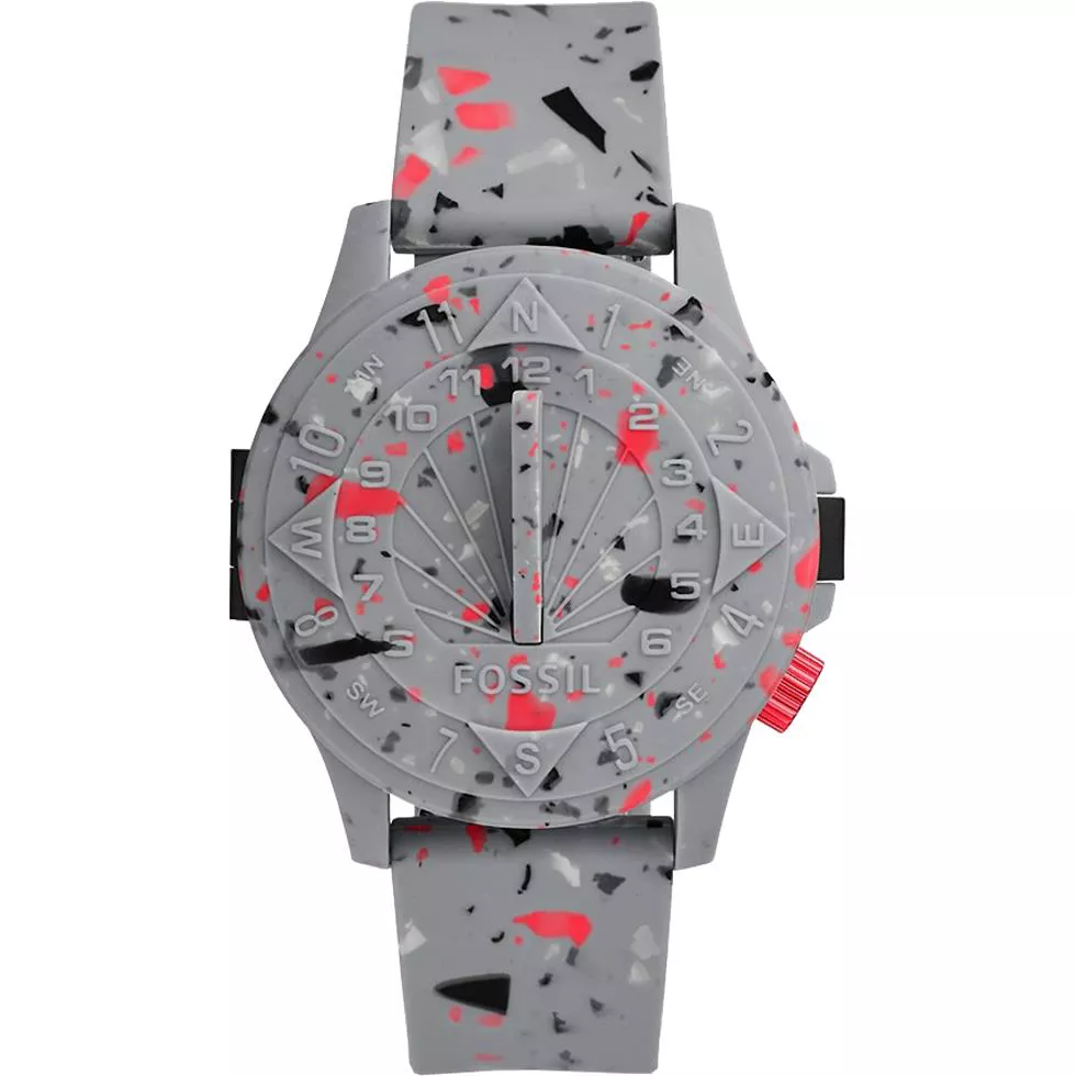 Fossil x STAPLE Automatic Pigeon Grey Silicone Limited 44mm