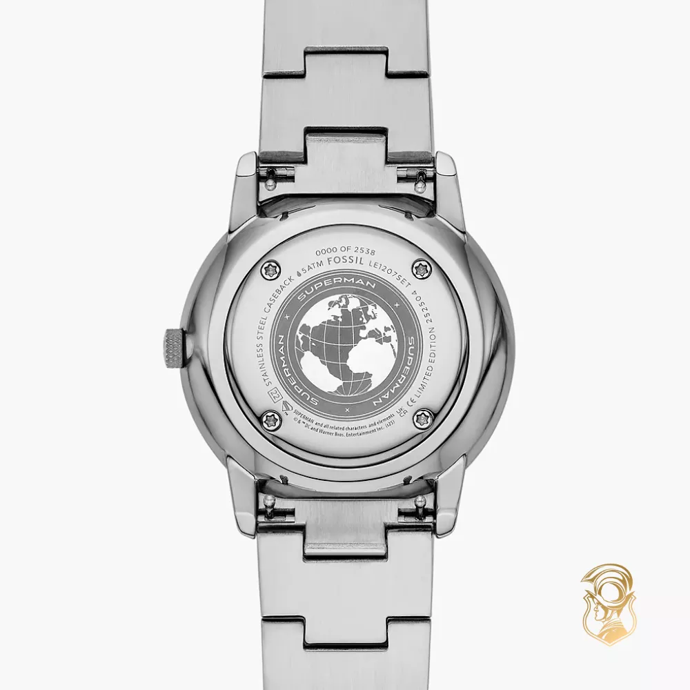 Fossil x Superman Limited-Edition S-Shield Set Watch 42mm