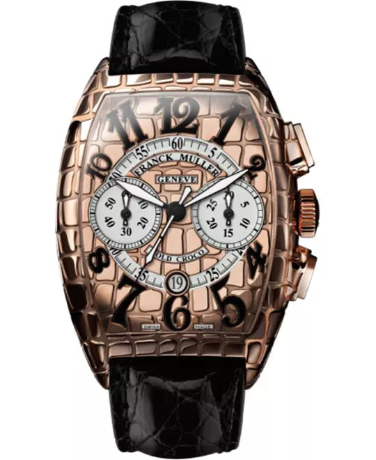 Franck Muller Croco Collections Chronograph 55.4 x 39.6