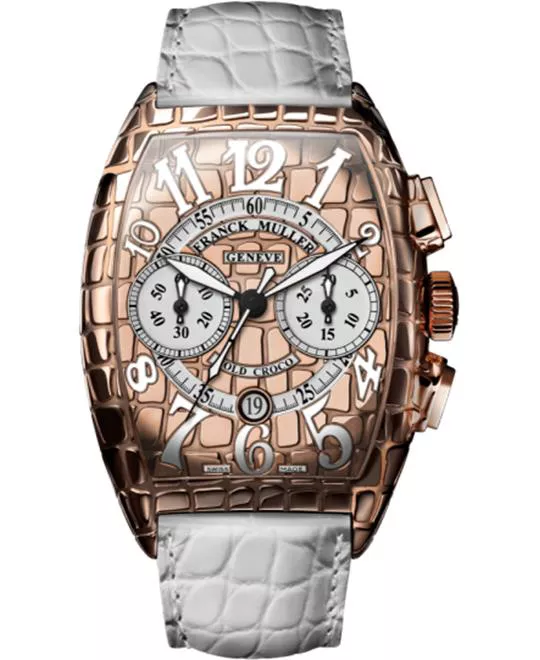 Franck Muller Croco Collections Chronograph 55.4 x 39.6