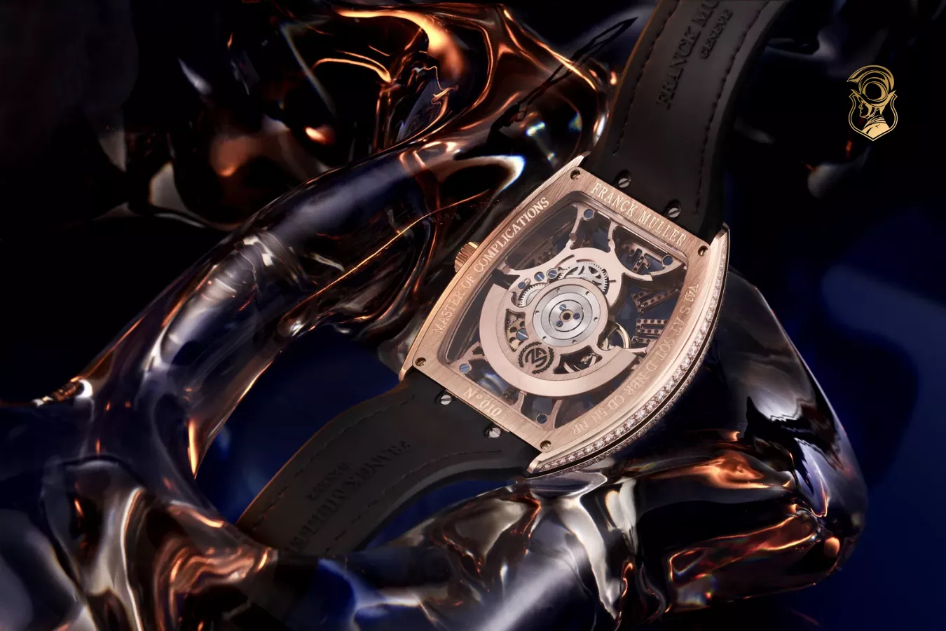  Franck Muller Vanguard Skeleton với nghệ thuật chế tác lộ cơ