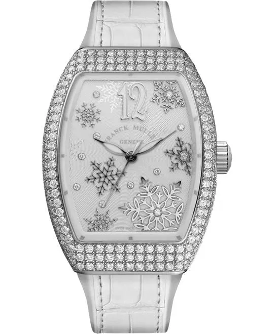 Franck Muller Vanguard Snowflake Diamond Watch 32mm