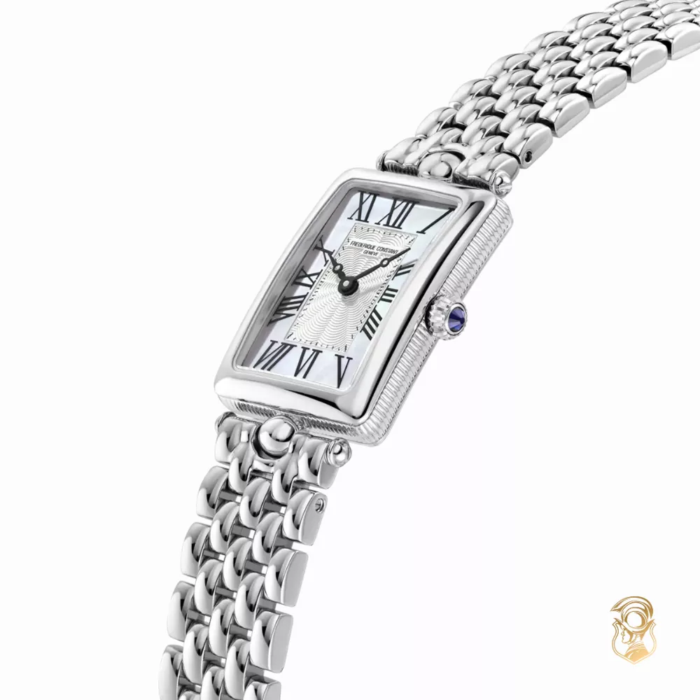 Frederique Constant Art Deco Carre Steel 28 x 20,70 mm