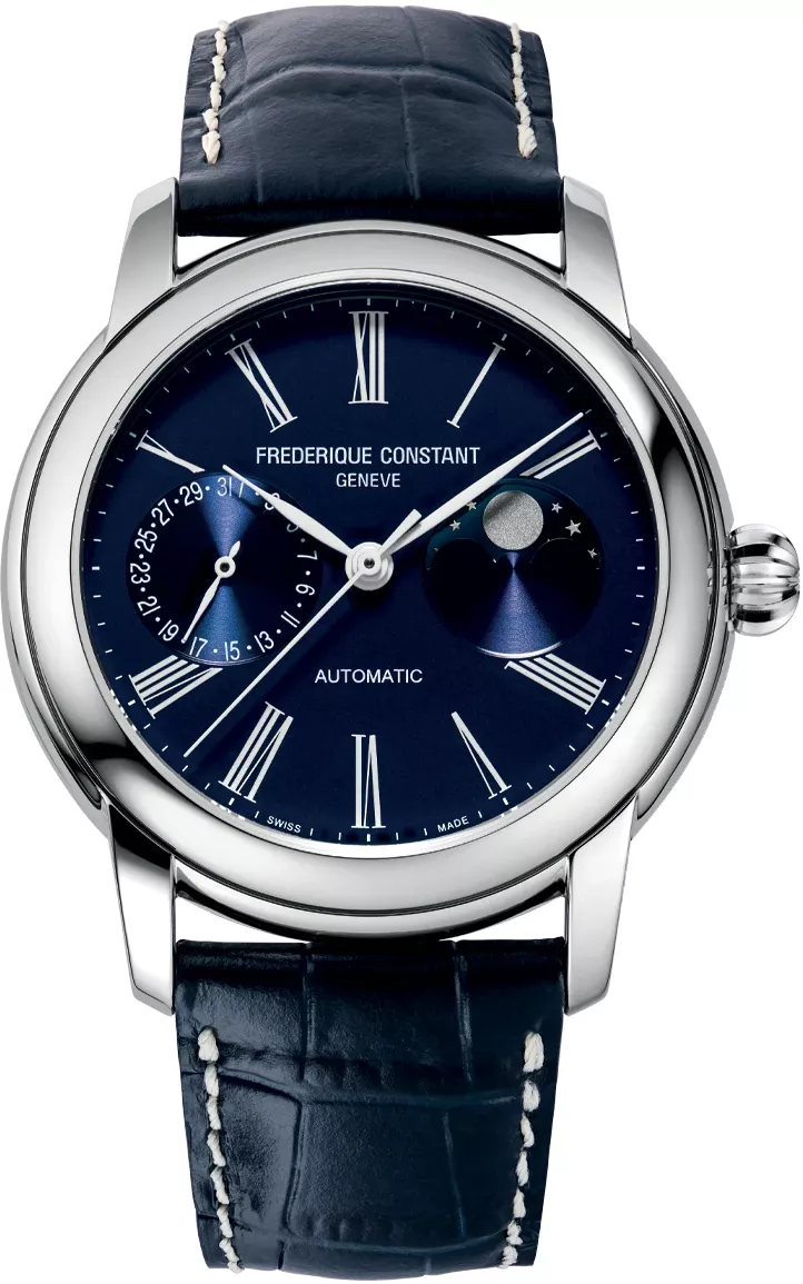 MSP: 94881 Frederique Constant Classic FC-712MN4H6 Moonphase Watch 42mm 59,040,000
