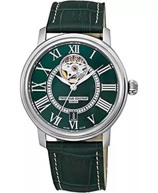 Frederique Constant Classic Heartbeat World Limited Green 38mm