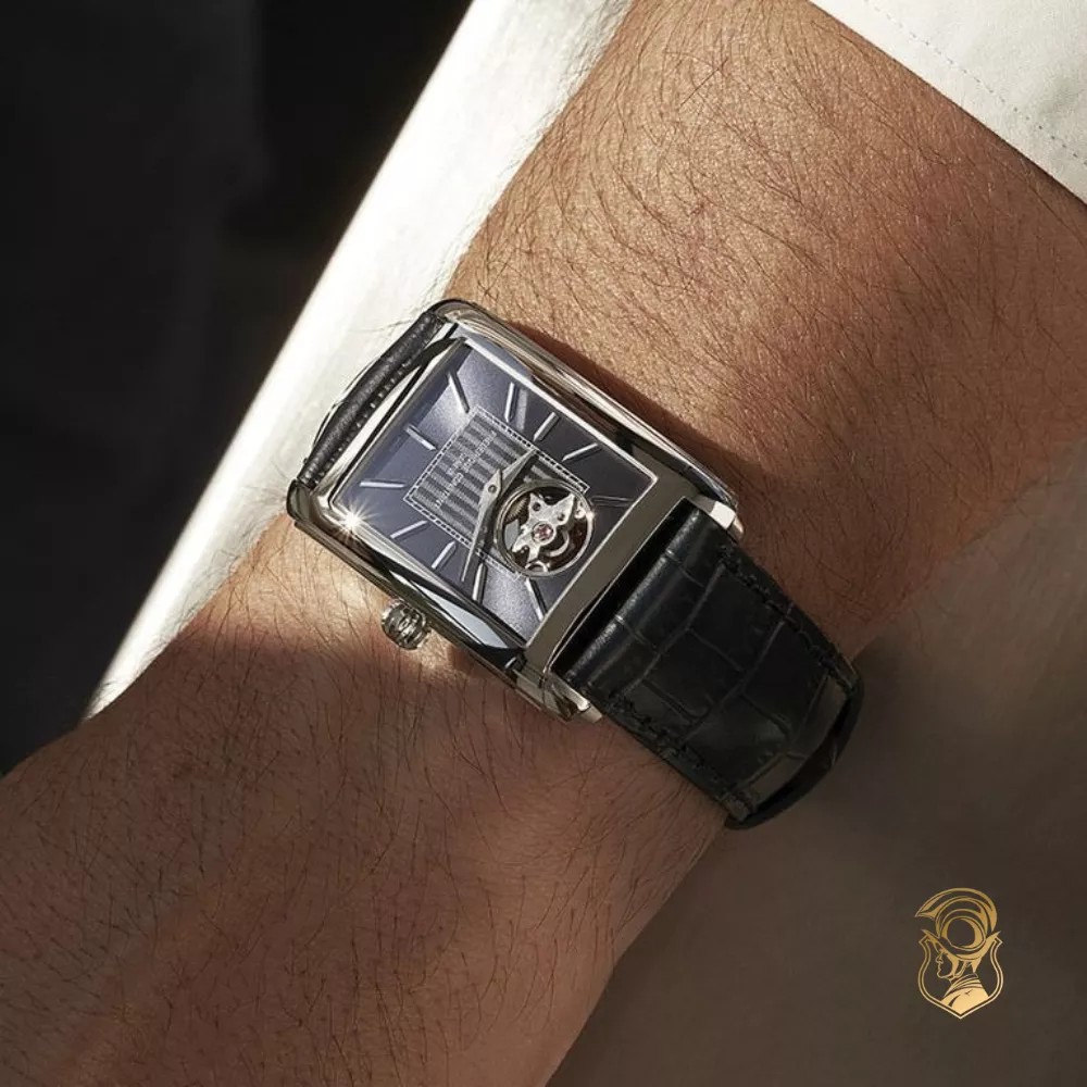 Frederique Constant Classics FC-311N4C26 Carree Heart Beat Watch 42.3mm