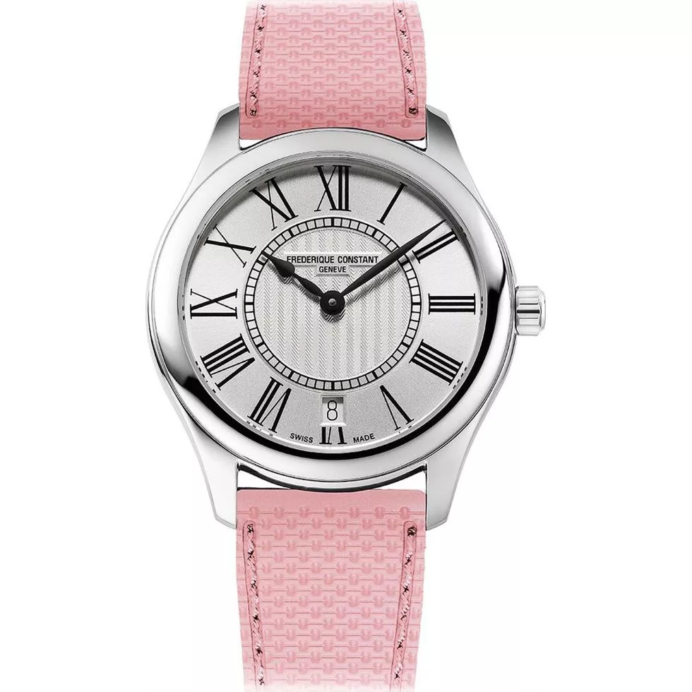 Frederique Constant Classics Pink Ribbon Special Edition Watch 36mm