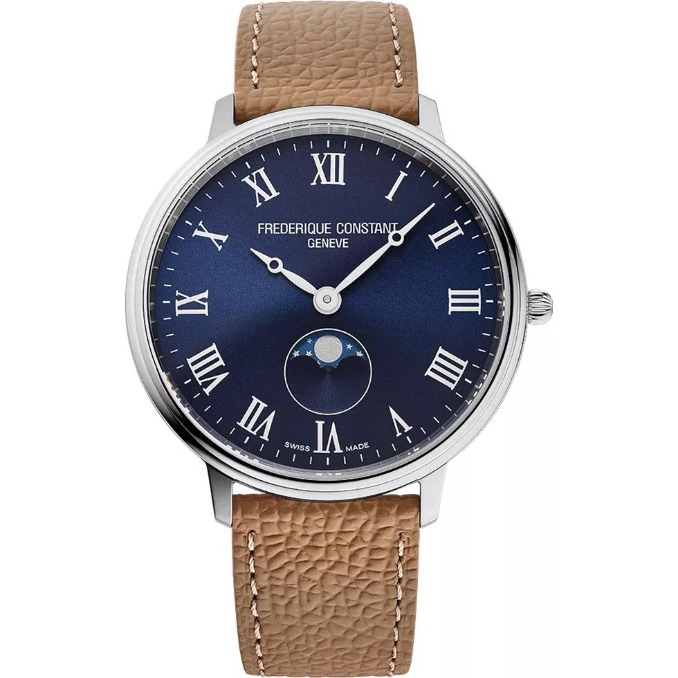 Frederique Constant Classics Quartz Moonphase Watch 39mm