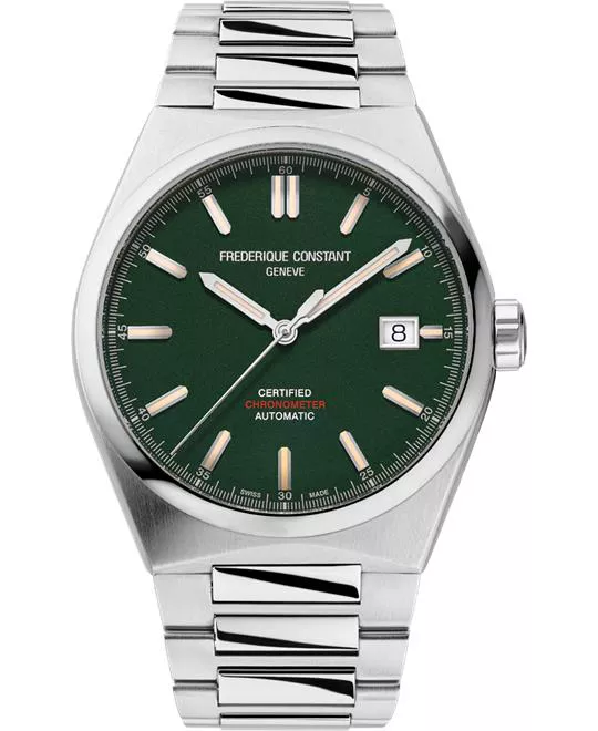 Frederique Constant Highlife Automatic COSC Green Watch 39m