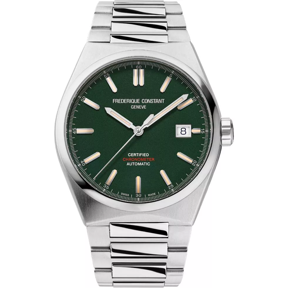 Frederique Constant Highlife Automatic COSC Green Watch 39m