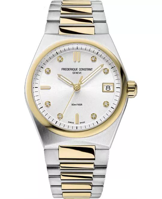 Frederique Constant Highlife Gold Tone Watch 31mm