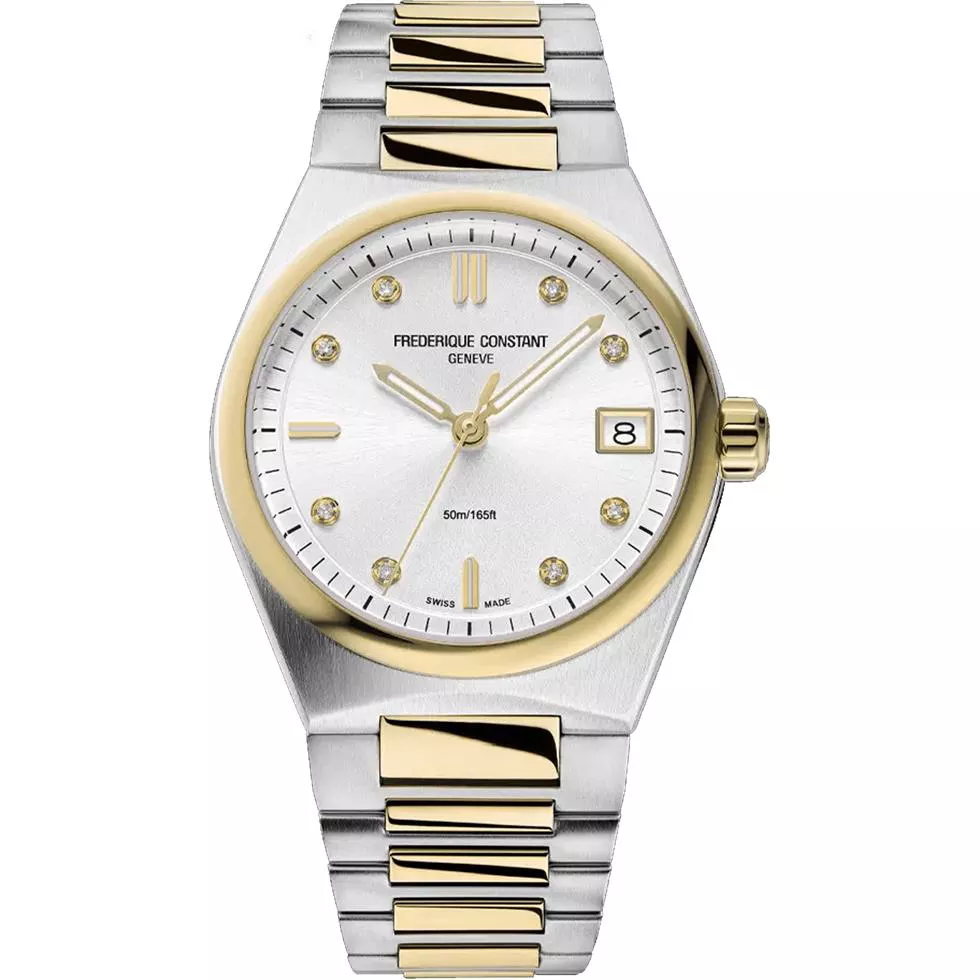 Frederique Constant Highlife Gold Tone Watch 31mm