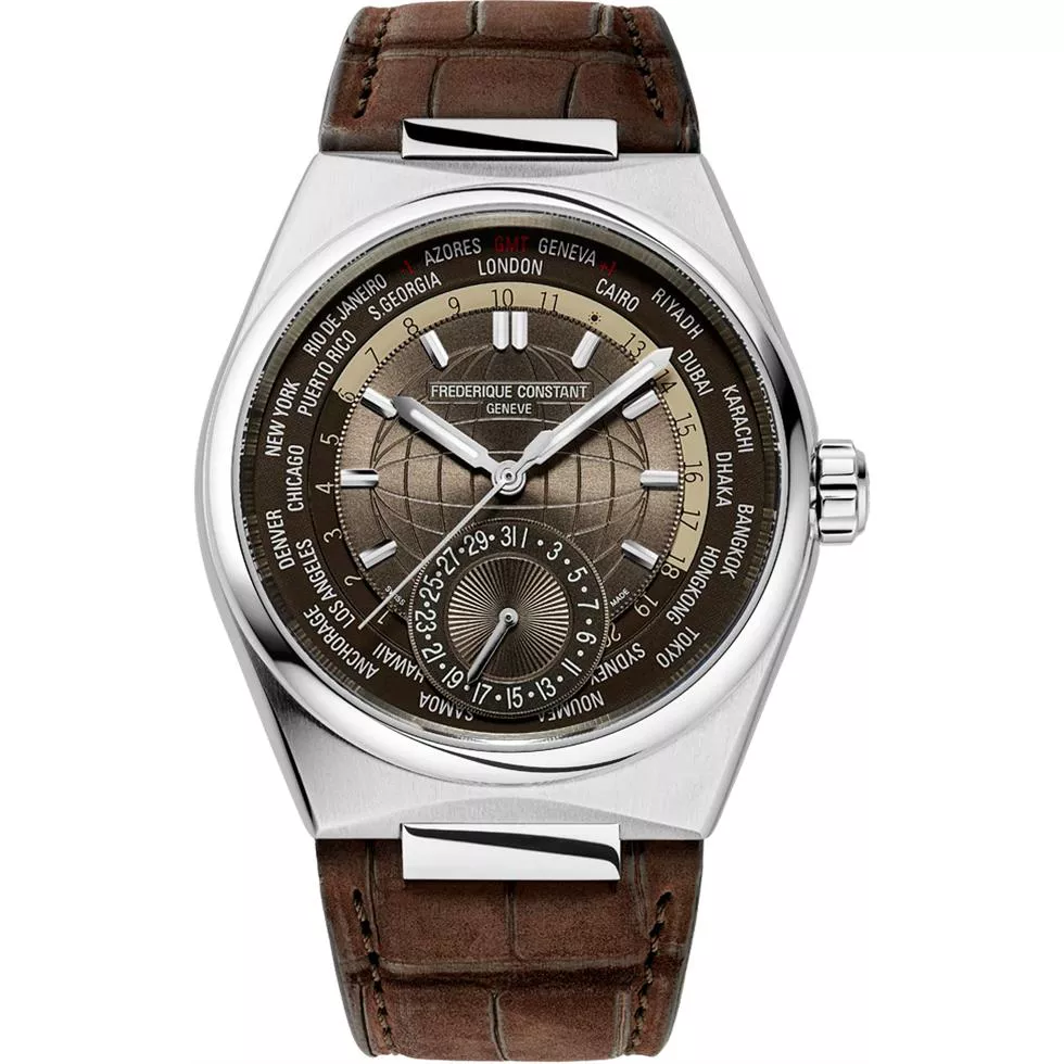 Frederique Constant Highlife Worldtimer Watch 41mm