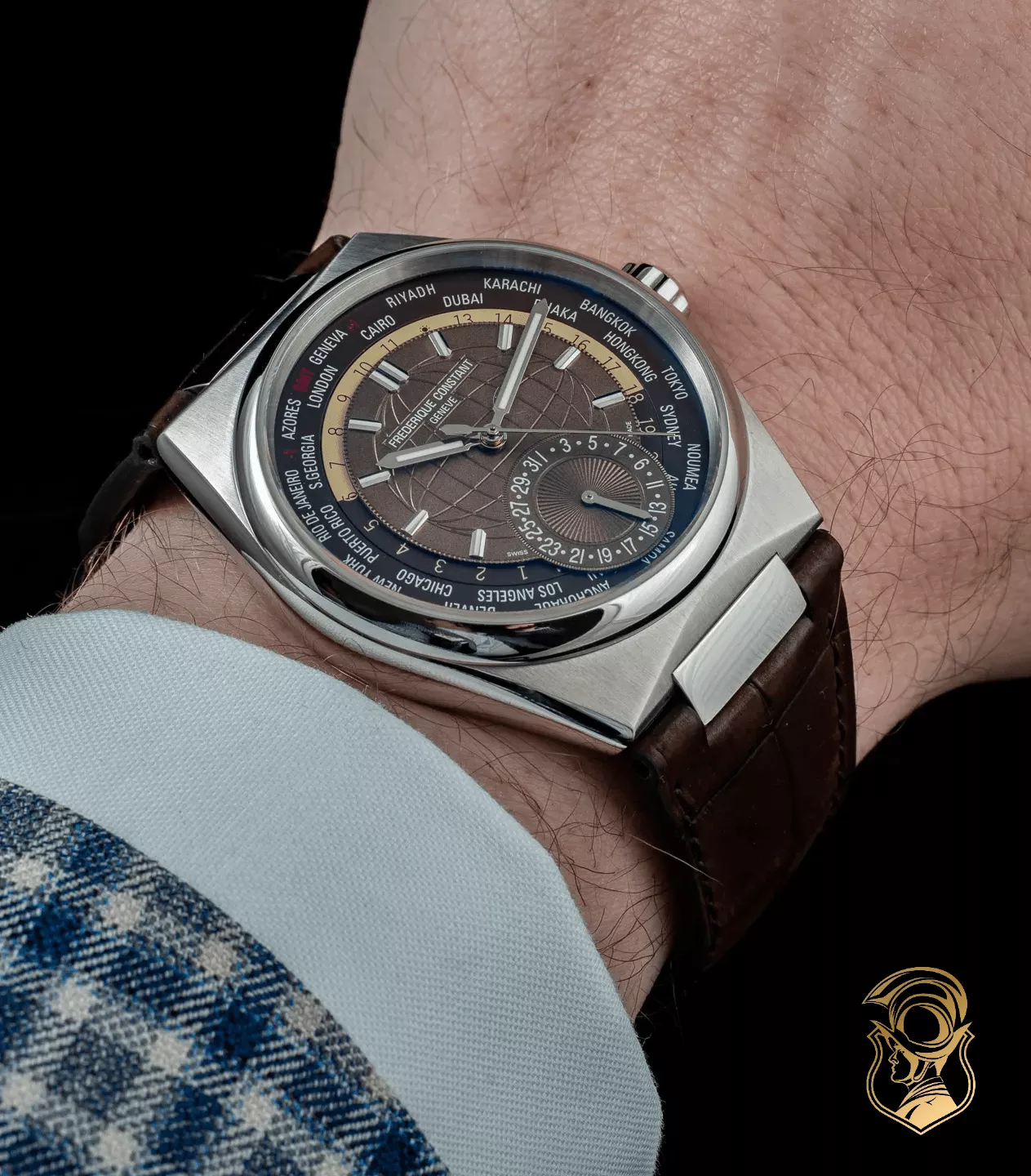 Frederique Constant Highlife Worldtimer Watch 41mm