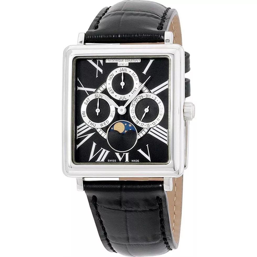 Frederique Constant Moonphase Mens Watch 43x35.5mm