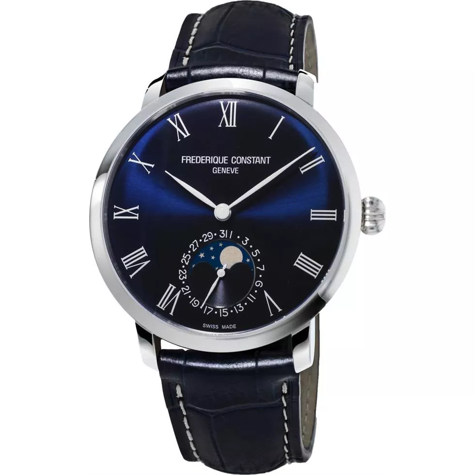 Frederique Constant Slimline FC-705NR4S6 Moonphase 42mm