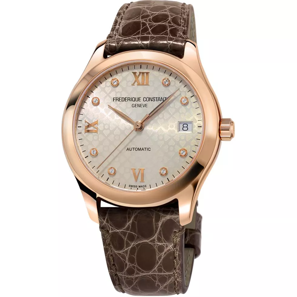 Frederique Constant Specifications FC-303LGD3B4 Watch 36mm