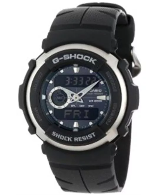  Men's G-Shock Ana-Digi Black Street Rider Watch