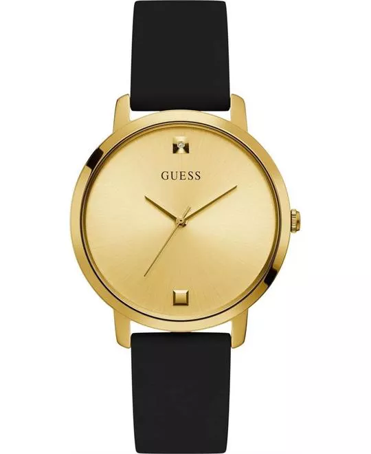 Guess Gold Tone Silicone Watch 40mm