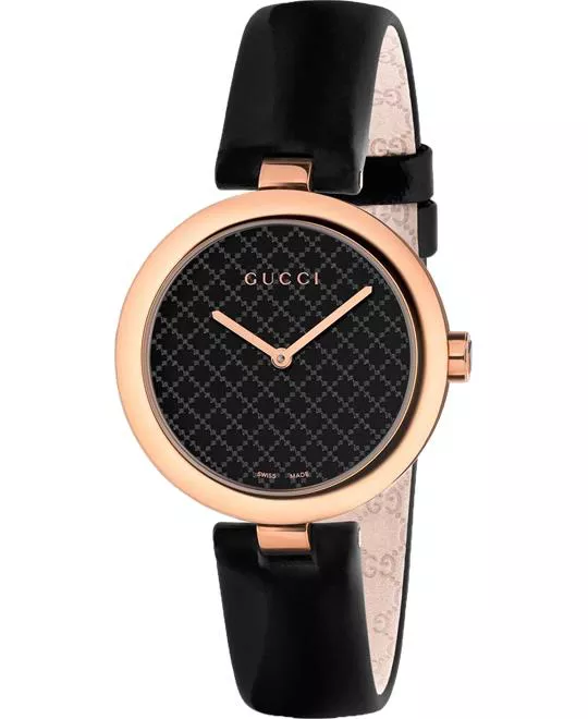Gucci Diamantissima Black Watch 32mm