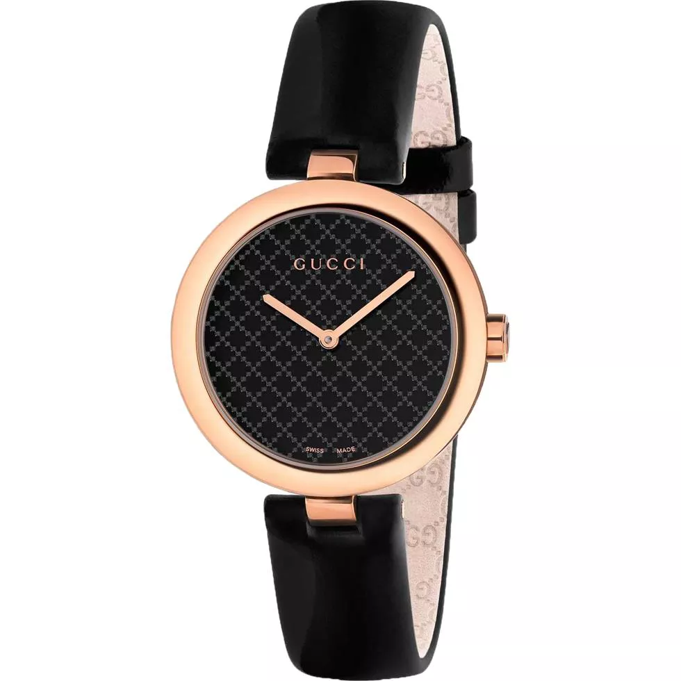 Gucci Diamantissima Black Watch 32mm
