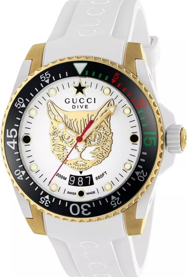 MSP: 85739 Gucci Dive Cat Watch 40mm 37,540,000
