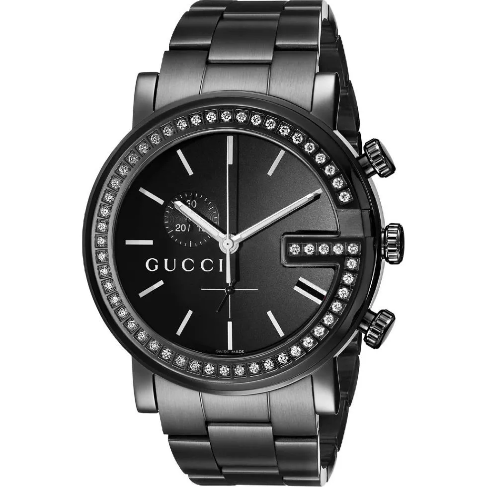 Gucci G-Chrono Diamond Watch 44mm