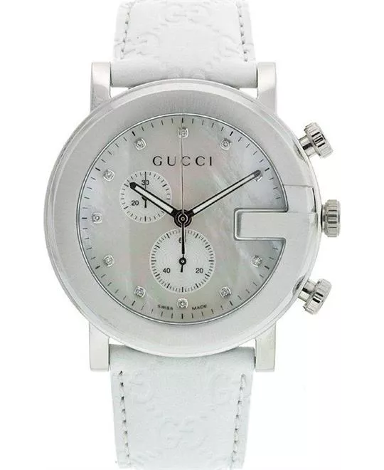 Gucci 101 G-Chrono Diamond Watch 42mm