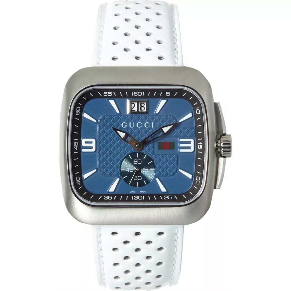 Gucci G Coupe Quartz Blue Watch 40mm